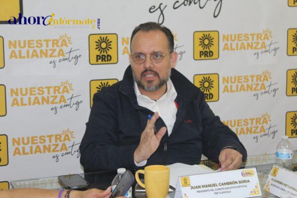 “El gobierno ha fracasado: Tlaxcala vive una crisis de inseguridad sin control” PRD Tlaxcala