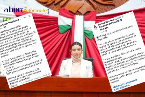 Miente Diputada de MORENA y le exige ex alcalde que se ponga a trabajar y no generar infiernitos