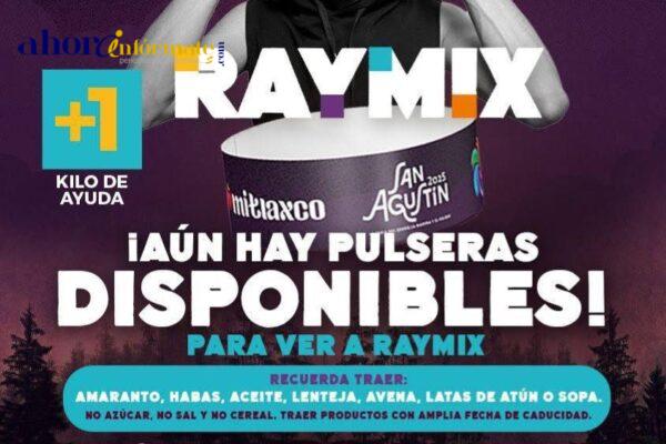 Raymix llega a Tlaxco: disfruta su concierto con acceso a cambio de un kilo de ayuda