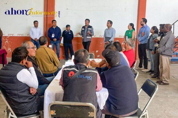 Ayuntamiento de Tlaxcala inicia en Ocotlán trabajos para el ordenamiento territorial de la capital