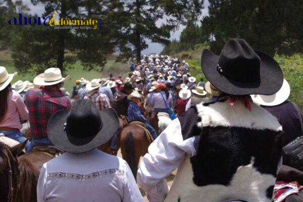 XIII Cabalgata de Tlaxco, en honor a San Agustín