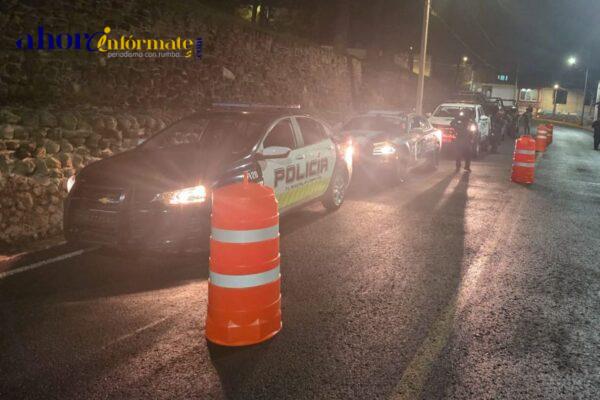 Policía de la capital protege a la ciudadanía con operativo interinstitucional de prevención en Tizatlán
