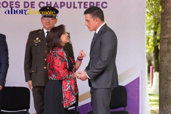 Atestigua alcalde Alfonso Sánchez García la inclusión de héroe tlaxcalteca en el pase de lista oficial de gesta heroica