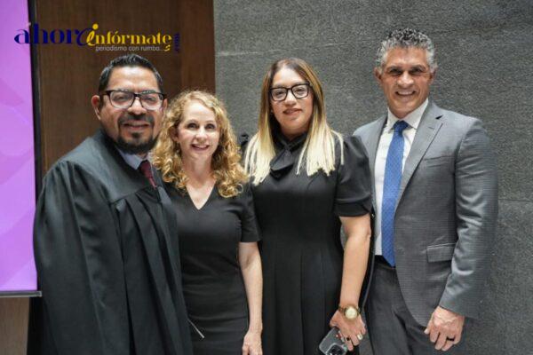 Alcalde Alfonso Sánchez García atestigua relevo en el Poder Judicial de Tlaxcala