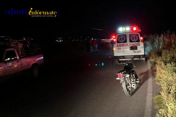 Ciclista pierde la vida en Huamantla tras ser atropellado