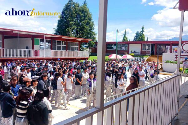 Chiautempan participa activamente en el Simulacro Nacional 2025