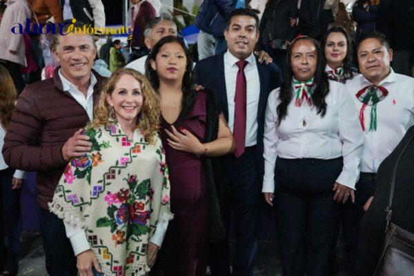 Ocotlán recibe con entusiasmo al alcalde Alfonso Sánchez García en fiesta alusiva al aniversario de la independencia