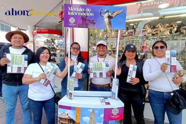 Inicia la temporada de visitantes “Miguelitos” en Chiautempan; Blanca Angulo llama a comprar a artesanos