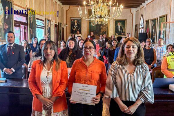 Ayuntamiento de Tlaxcala y el ITE suman esfuerzos para erradicar la violencia política contra las mujeres