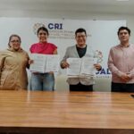 Tlaxco firma convenio de colaboración con el CRI-Escuela