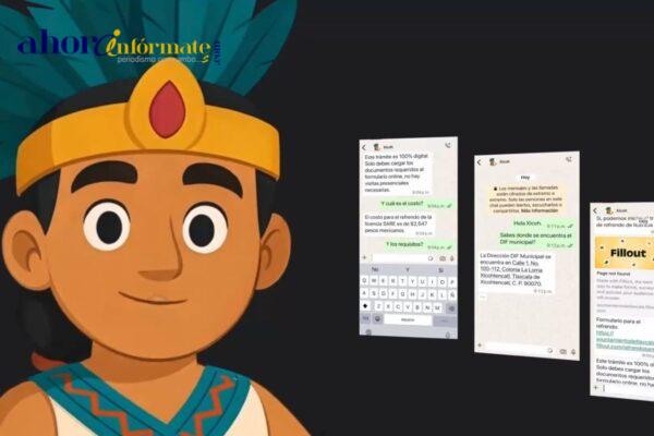 Con asistente virtual “Xicoh” gobierno de Alfonso Sánchez García ofrece trámites por whatsapp sin filas y sin horarios