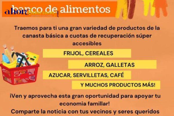 Productos de la canasta básica en la Casa Naranja, a precios super accesibles solo hoy