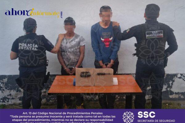 Traían automóvil robado y fueron detenidos por agentes de la SSC