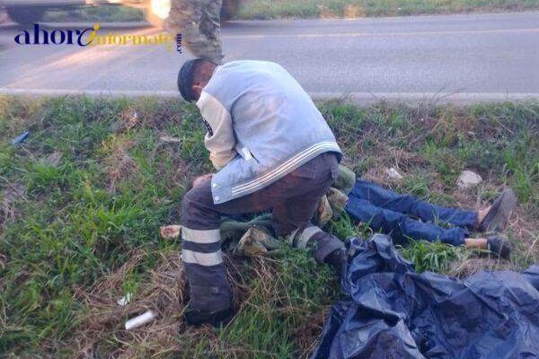 Protección civil municipal de Tlaxcala atiende a mujer atropellada en la loma Xicohténcatl