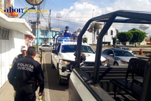 Con rondines policiacos se fortalece la seguridad en Chiautempan
