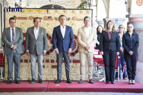 Presenta alcalde Alfonso Sánchez García bando solemne con actividades para conmemorar 500 años de la Fundación de Tlaxcala
