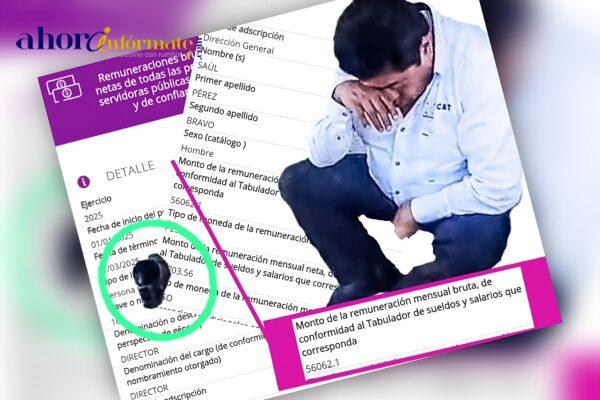 A funcionario Lorenista le sobra el varo para borracheras banqueteras