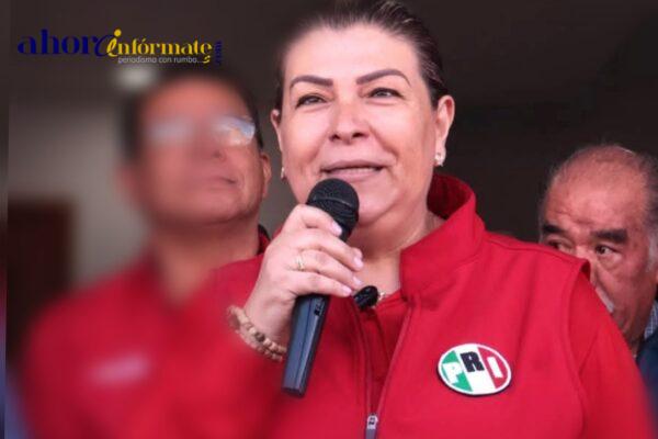 Diputada Sandy del PRI, firme para arrebatarle el municipio al Patitas de Molcajete
