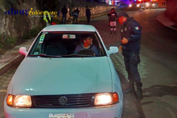Policía de Chiautempan y Guardia Nacional refuerzan operativos de vigilancia en comunidades del municipio