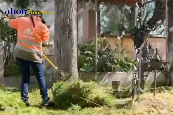 Continúa ayuntamiento de Tlaxcala con mejoras en panteones ahora en beneficio del de San Hipólito Chimalpa
