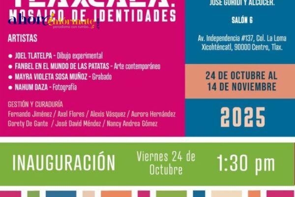 Gobierno municipal de la capital promueve la diversidad artística a través de “Tlaxcala: Mosaico de identidades”