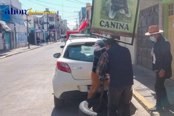 Se acabaron aparatados de calles en Chiautempan, habrán sanciones