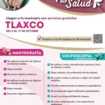 Caravanas de Salud llegarán a Tlaxco con mastografías, colposcopias y Papanicolaou gratuitos
